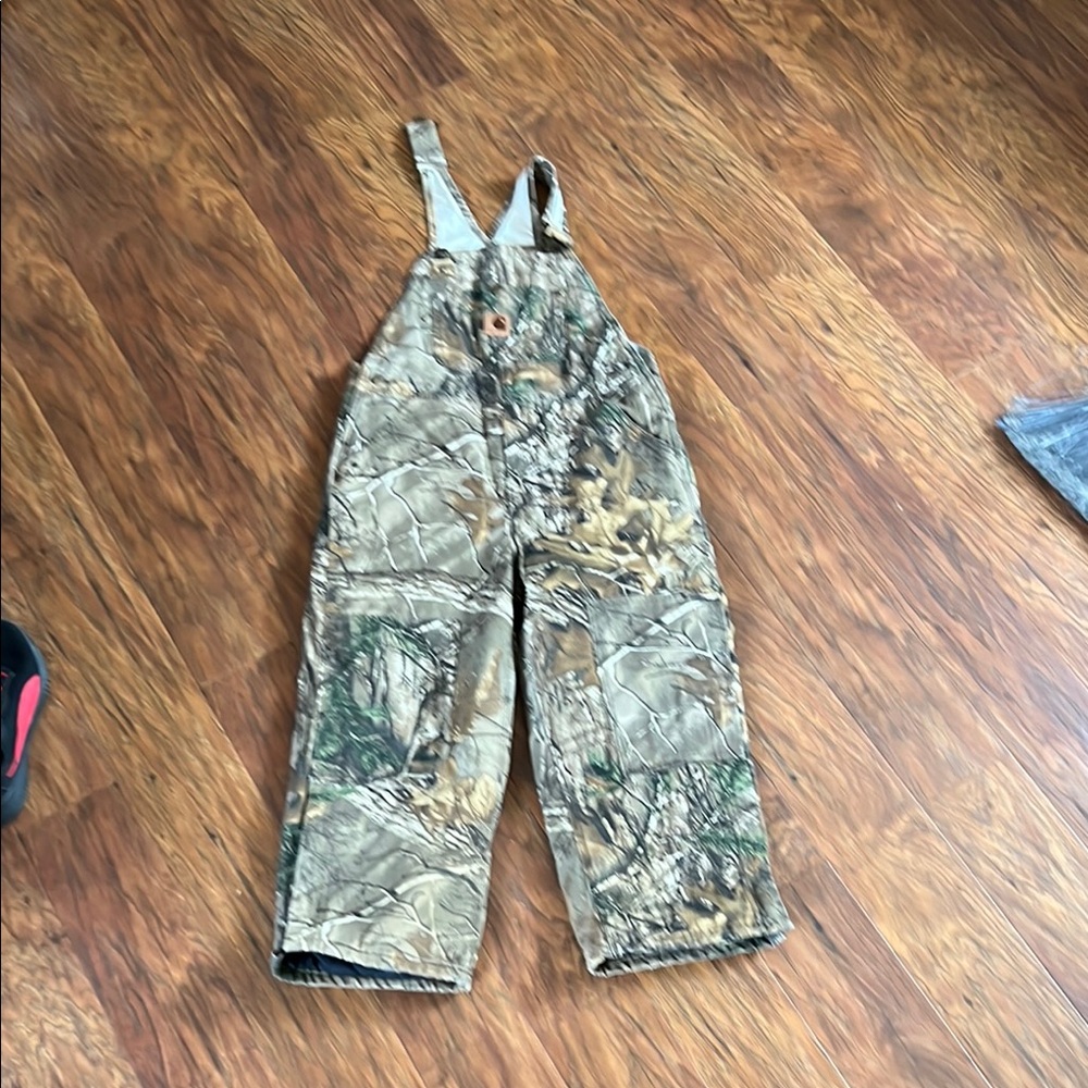 Kids Camouflage Overalls 8 lined